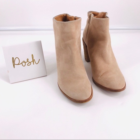 J. Crew Shoes - J. Crew Beige Suede Ankle Boots Sz 7.5
